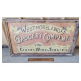 Reproduction Westmoreland Grocery Sign