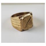 10K Gold Ring 18.8g Total Weight