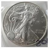 2016 $1 American Silver Eagle 1oz Coin