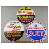 Vintage McCreary Tire Cardboard Inserts