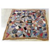 Vintage Quilt Top 68 x 76" - Has Wear