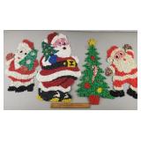 Vintage Melted Plastic Popcorn - Christmas