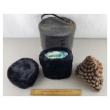Vintage Hats & Hand Warmer