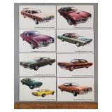 8ct Mercury Car Postcards Rossi Tyrone PA