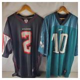 2ct Football Jerseys Ryan Jackson Size 2XL