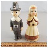 Vintage Thanksgiving Candles - 1 Damaged