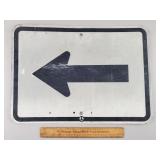 Metal Arrow Sign 15 x 21"