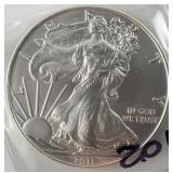 2011 $1 American Silver Eagle 1oz Coin