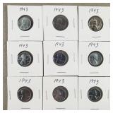 9ct 1943 Steel Pennies