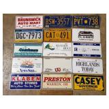 Metal & Plastic License Plates