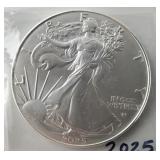 2025 $1 American Silver Eagle 1oz Coin