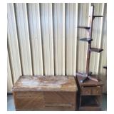 Blanket Box, Night Stand, Wooden Shelf