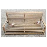 Wooden Porch Swing 59" W Wooden Porch Swing 59" W