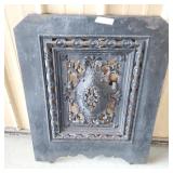 Vintage Cast Iron Fireplace Insert 29 & 1/4 x 28" Vintage Cast Iron Fireplace Insert 29 & 1/4 x 28"