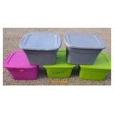 5ct Plastic Totes 5ct Plastic Totes