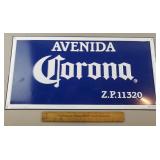 Corona Sign 12 x 24" Corona Sign 12 x 24"