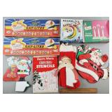 Vintage Christmas Decor Lot Vintage Christmas Decor Lot