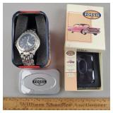 Fossil Wrist Watch & Wallet Fossil Wrist Watch & Wallet
