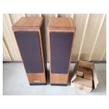Advent Heritage Speakers 38" H Advent Heritage Speakers 38" H