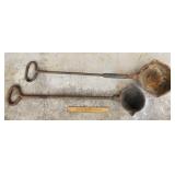 Large Steel Ladles - Up to 44" L Large Steel Ladles - Up to 44" L