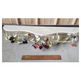 Decorative Metal Floral Shelf 31" L Decorative Metal Floral Shelf 31" L