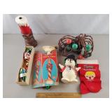Vintage Christmas Decor Lot Vintage Christmas Decor Lot