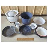 Enamel Ware Lot Enamel Ware Lot