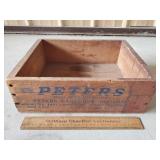 Vintage Peters Ammo Crate 14 & 1/4" L Vintage Peters Ammo Crate 14 & 1/4" L
