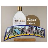Rum Chata Pennsylvania Sign 22 x 23 & 1/2" Rum Chata Pennsylvania Sign 22 x 23 & 1/2"