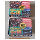 Charco Grill Portable Grills - Unused Charco Grill Portable Grills - Unused