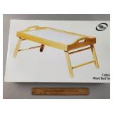 Folding Wood Bed Tray Folding Wood Bed Tray