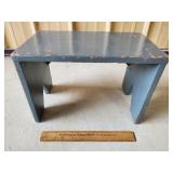 Vintage Wooden Stool 16" L Vintage Wooden Stool 16" L