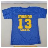 Dan Marino Pitt Football Jersey Size L-  Stains Dan Marino Pitt Football Jersey Size L-  Stains