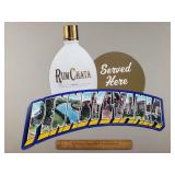 Rum Chata Pennsylvania Sign 22 x 23 & 1/2" Rum Chata Pennsylvania Sign 22 x 23 & 1/2"