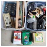 Assorted Lot - Organizer, Chemicals + Assorted Lot - Organizer, Chemicals +