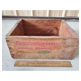 Vintage Remington Ammo Crate 14 & 1/4" L Vintage Remington Ammo Crate 14 & 1/4" L