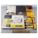 Vintage Slides, Sorter & Trays Vintage Slides, Sorter & Trays
