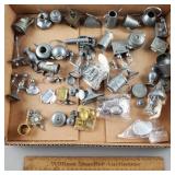 Miniature Metal Figures, Kitchenware Miniature Metal Figures, Kitchenware