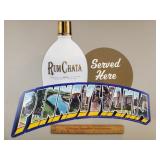 Rum Chata Pennsylvania Sign 22 x 23 & 1/2" Rum Chata Pennsylvania Sign 22 x 23 & 1/2"