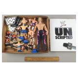 Wrestling Figures & Book Wrestling Figures & Book