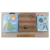 Vintage Doll Cases 1 Barbie - Some Clothes & Dolls Vintage Doll Cases 1 Barbie - Some Clothes & Dolls