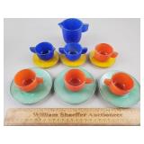 Akro Agate Glass Childs Dishes/Dinnerware