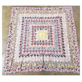 Vintage Quilt Top 61 x 61"