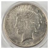 1923 Peace Silver Dollar