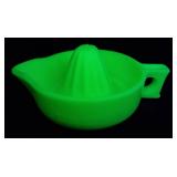 McKee Glass Sunkist Custard Glass Juicer Uranium