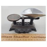 Mini Cast Iron Scale 3 & 1/2" H
