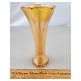 Carnival Glass Vase 7 & 3/4" H