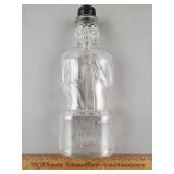 Vintage Lincoln Bank Bottle 9 & 3/4" H