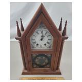 Cathedral Mantle Clock 18 & 1/2" H