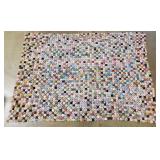 Vintage Hand Made Bed Spread 63 x 86"